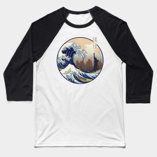 The Great Wave of New York Baseball T-Shirt